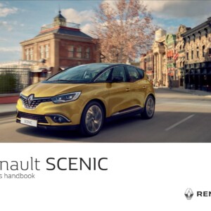 Renault Scenic 2017 Owner's Manual