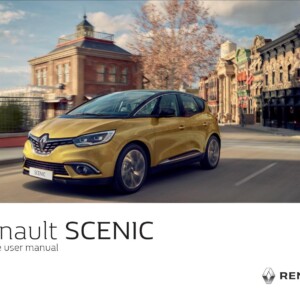 Renault Scenic 2018 Owner's Manual