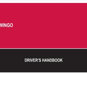 Renault Twingo 2012 Owner's Manual