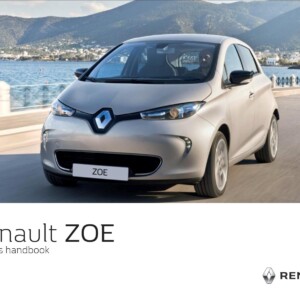 Renault Zoe 2017 Owner's Manual