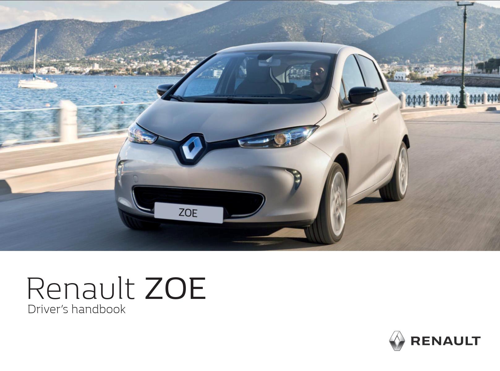 Renault Zoe 2017 Owner's Manual