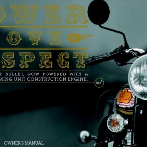 Royal Enfield Bullet 350 2010 Owner’s Manual