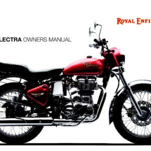 Royal Enfield Bullet Electra 350 2010 Owner’s Manual