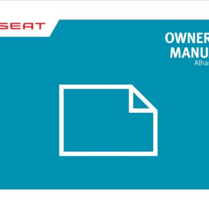 Seat Alhambra 2017 Owner's Manual