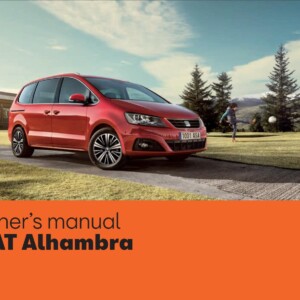 Seat Alhambra 2019 Owner's Manual