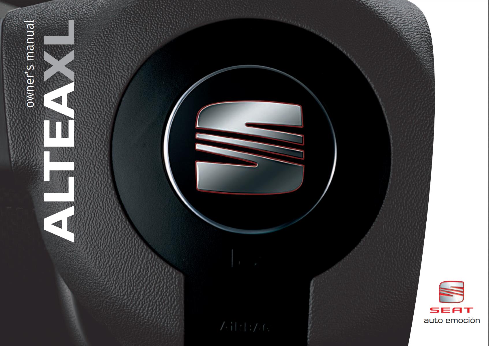 Seat Altea XL 2006 Owner's Manual