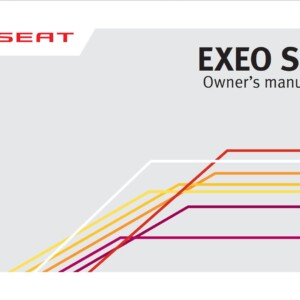 Seat Exeo ST 2013 Owner's Manual