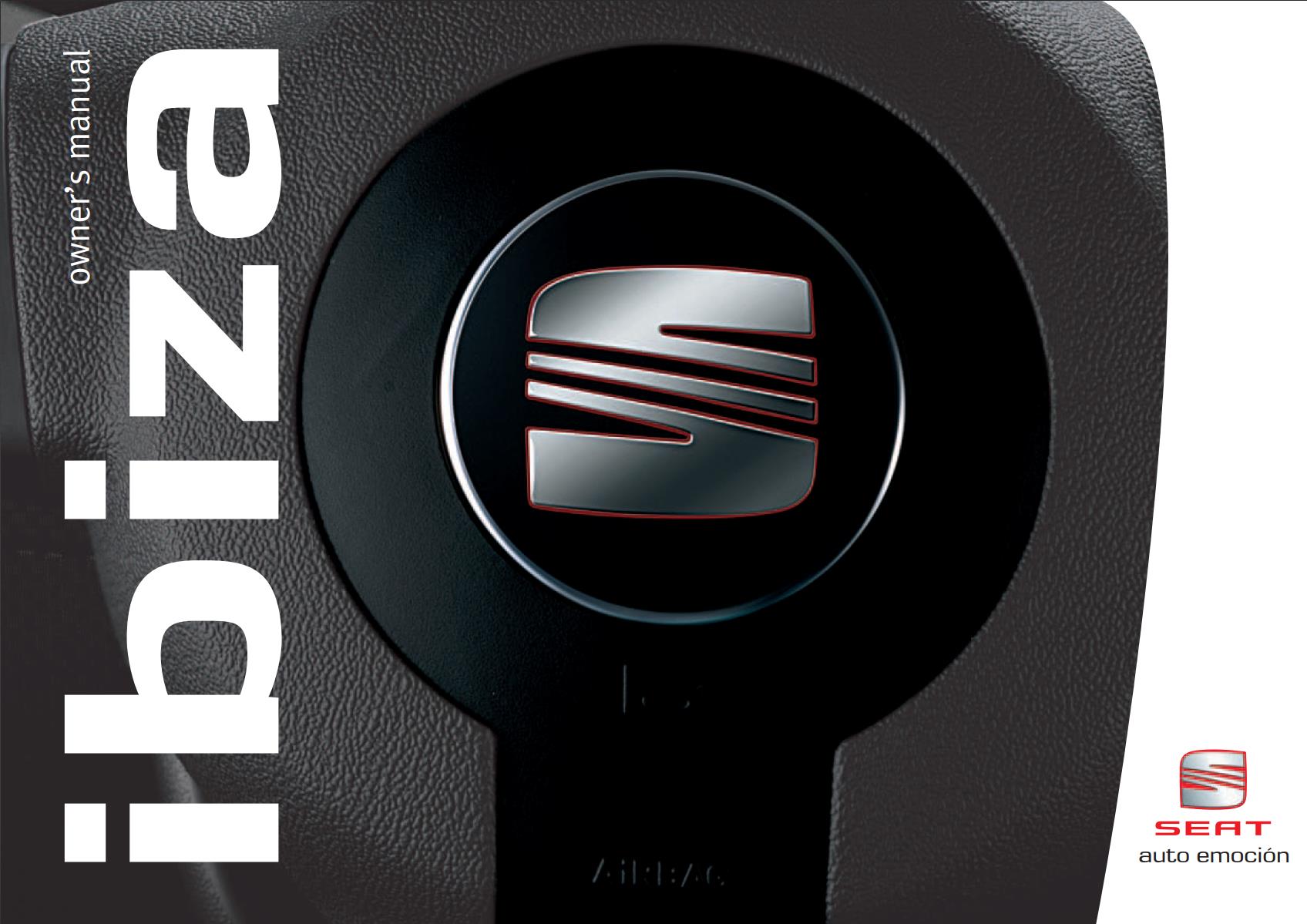 Seat Ibiza 5D 2005 Owner's Manual