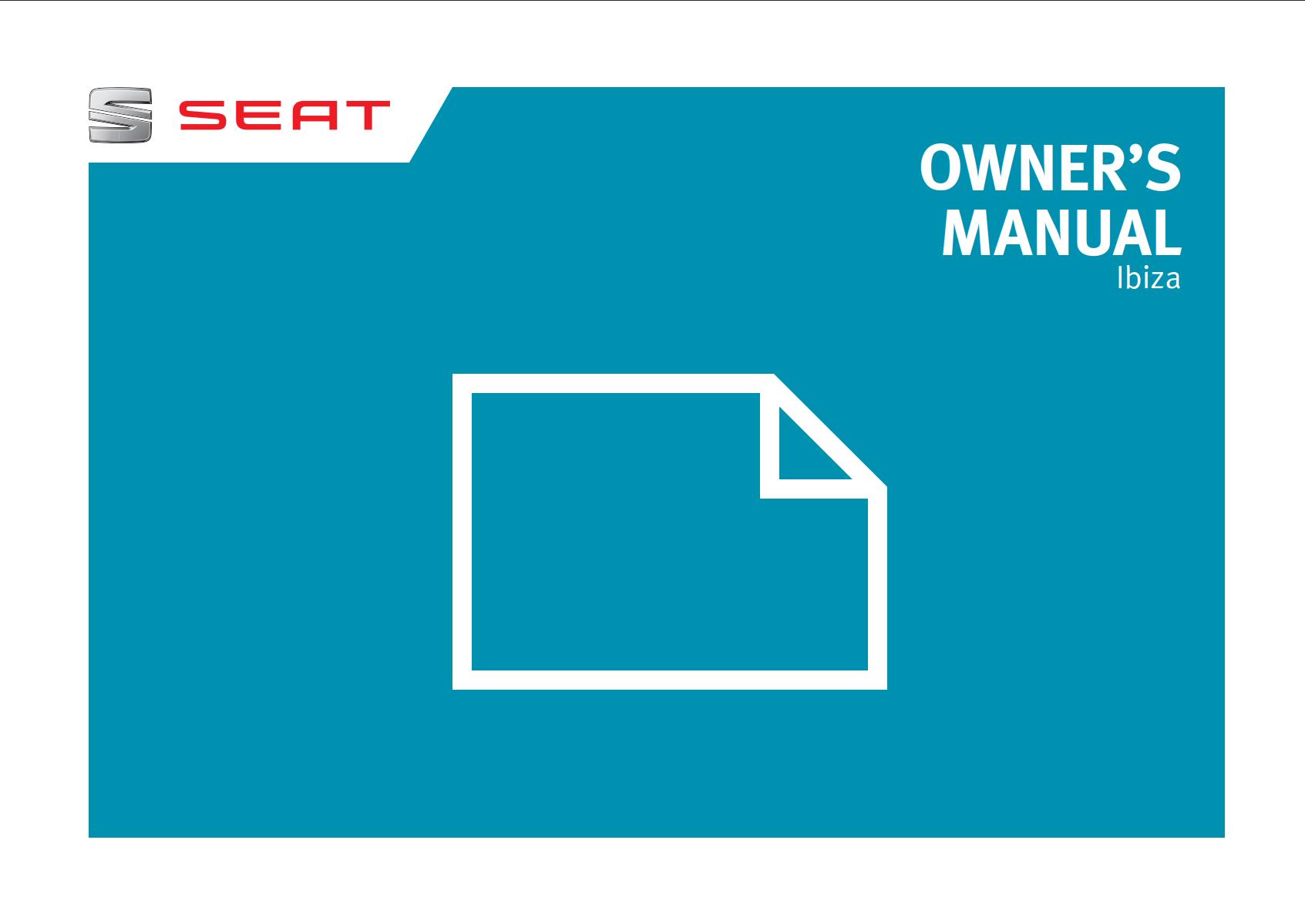 Seat Ibiza SC 2015 Owner's Manual – PDF Download