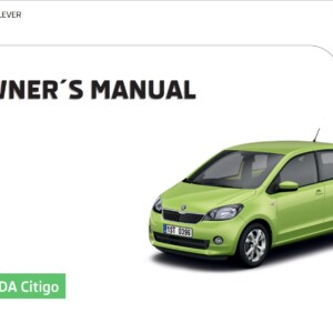 Skoda Citigo 2016 Owner's Manual