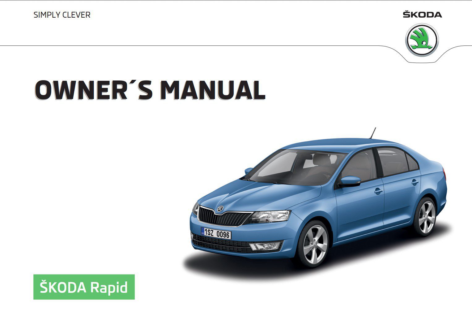 Skoda Rapid 2016 Owner's Manual