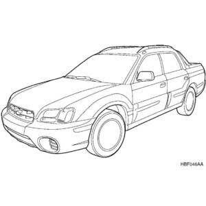 Subaru Baja 2003 Owner's Manual