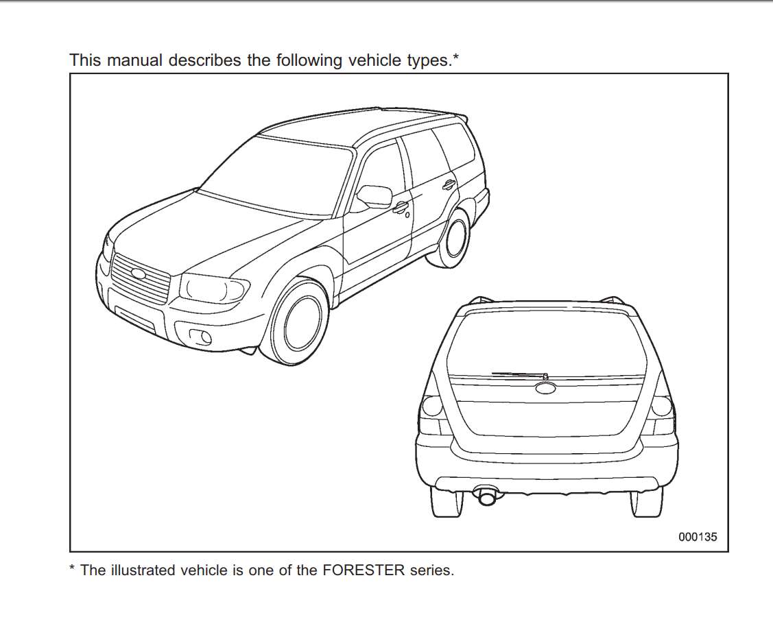 Subaru Forester 2.5x 2008 Owner's Manual