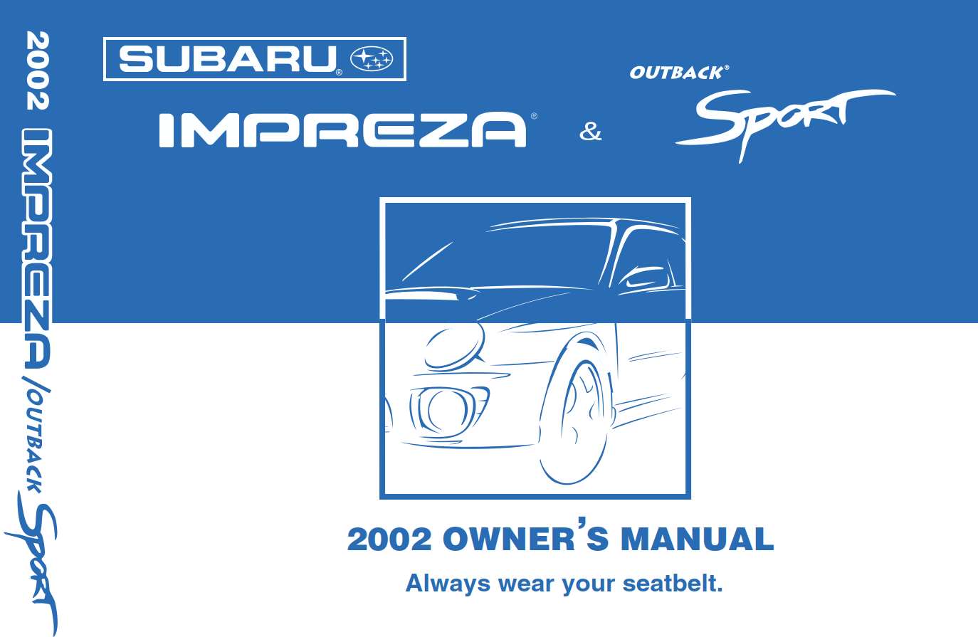 Subaru Impreza 2002 Owner's Manual