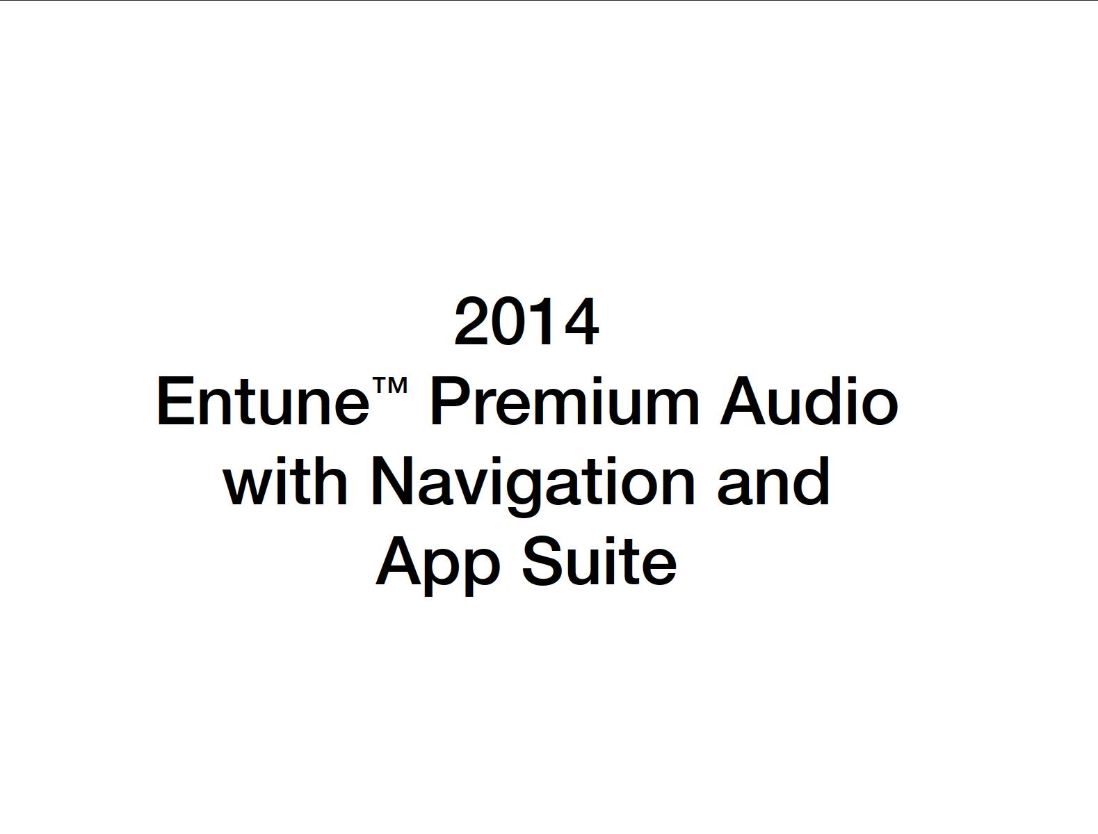Toyota Land Cruiser 2014 Owner's Manual