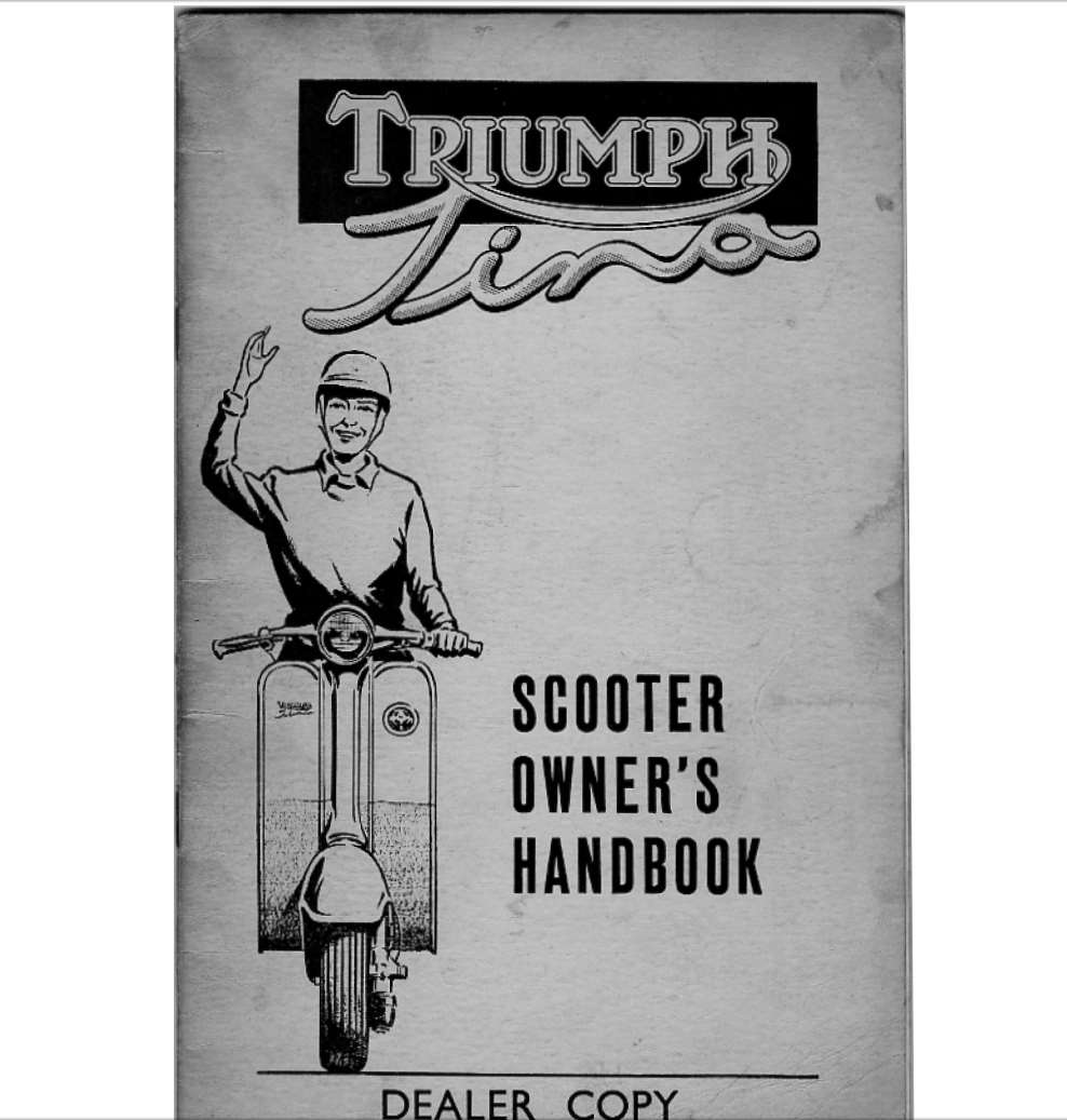 Triumph scooter Owner’s Manual