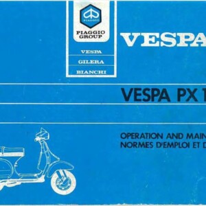 Vespa PX 125 T5 Owner’s Manual