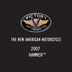 Victory Hammer 2007 Owner's Manual