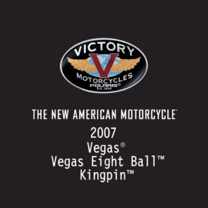 Victory Vegas 8-Ball, Kingpin 2007 Owner's Manual