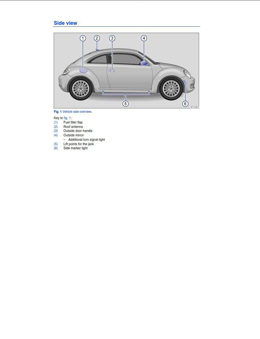 Volkswagen Beetle 2014 Owner's Manual