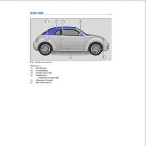 Volkswagen Beetle Convertible 2014 Owner's Manual