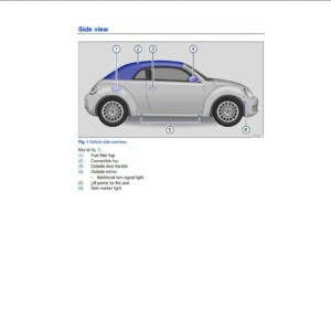 Volkswagen Beetle Convertible 2015 Owner's Manual