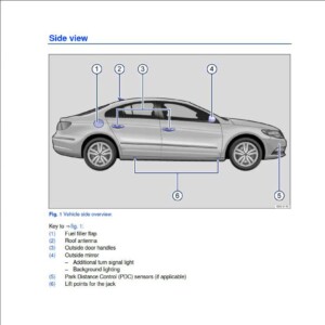 Volkswagen CC 2013 Owner's Manual
