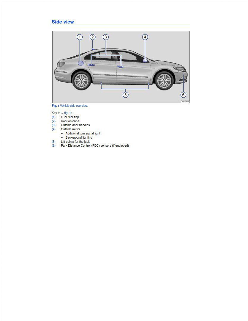 Volkswagen CC 2014 Owner's Manual