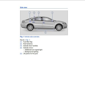 Volkswagen CC 2015 Owner's Manual