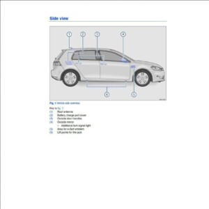 Volkswagen e-Golf 2015 Owner's Manual