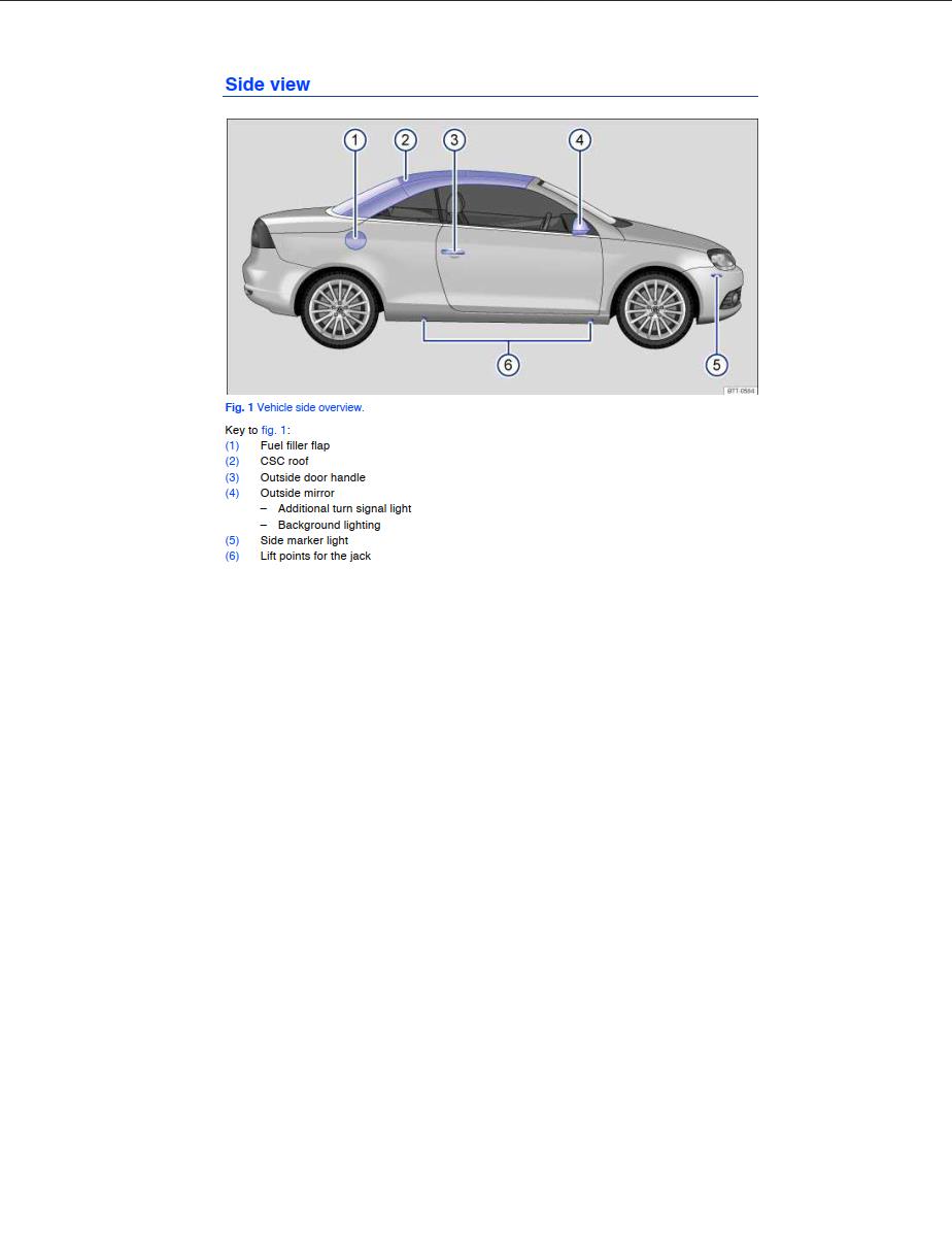 Volkswagen EOS 2015 Owner's Manual