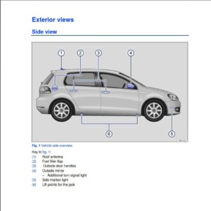 Volkswagen Golf 2013 Owner's Manual