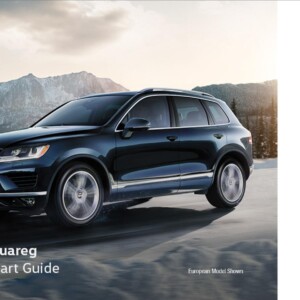 Volkswagen Touareg 2016 Owner's Manual