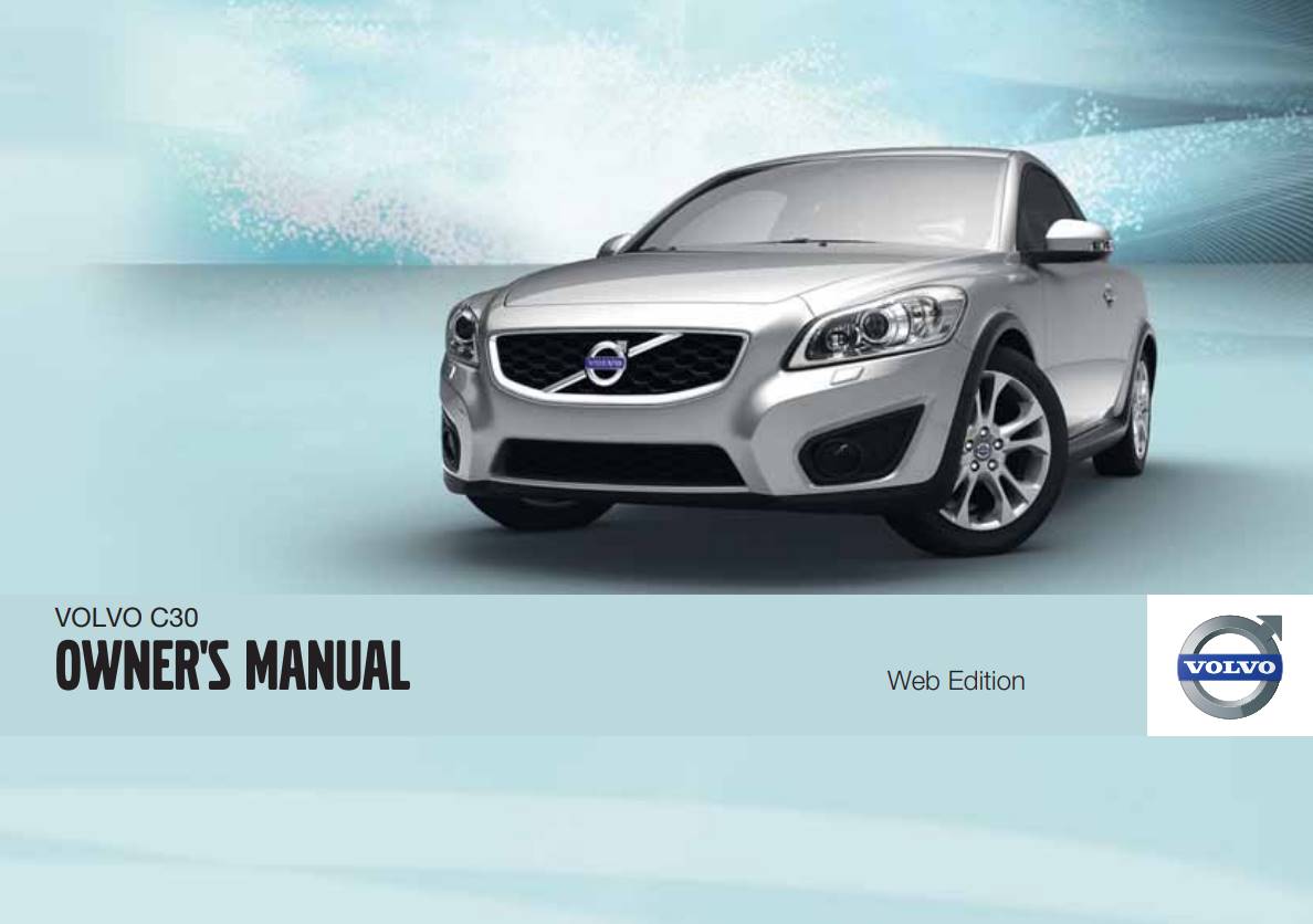 Volvo C30 2012 Owner's Manual