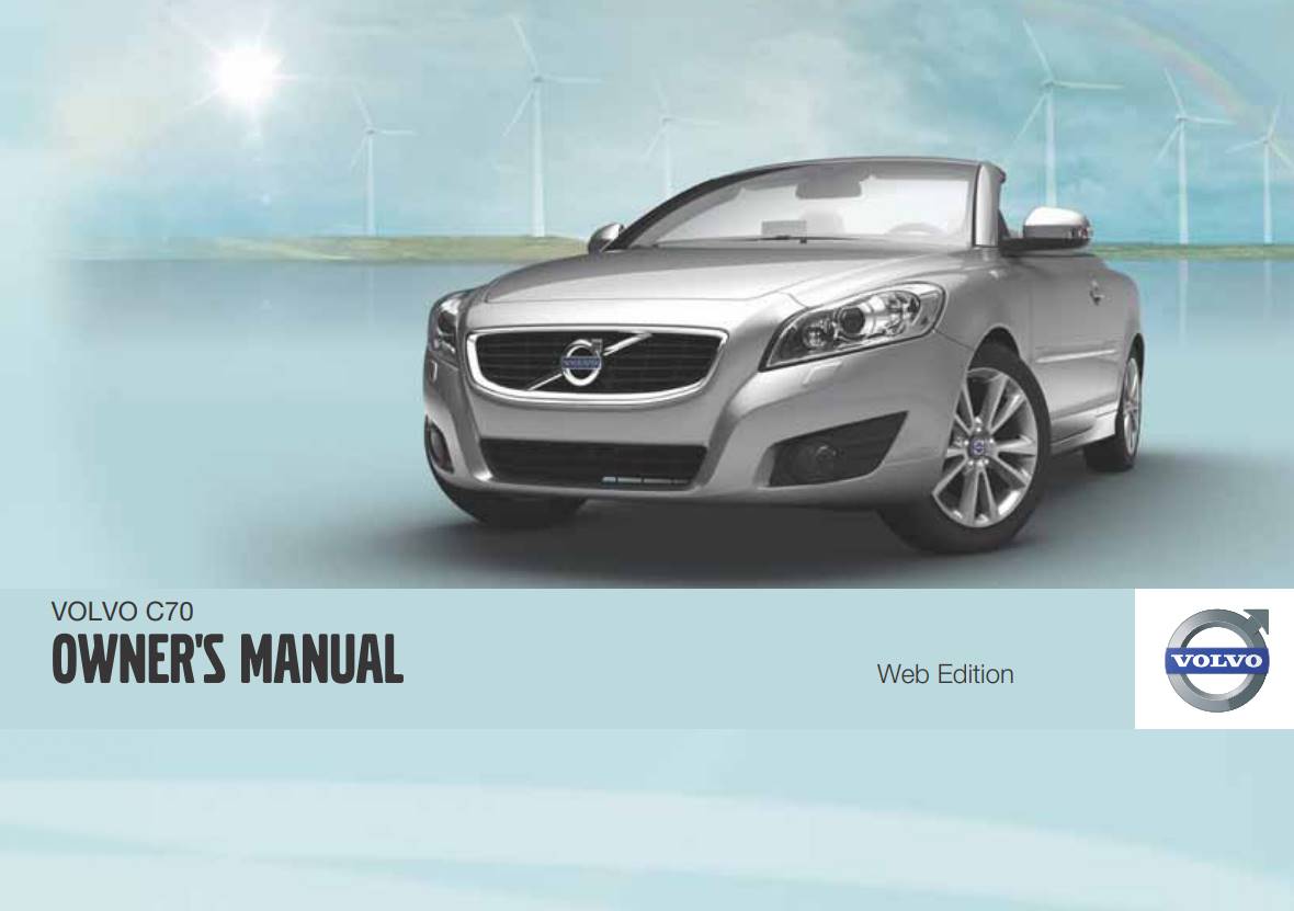 Volvo C70 2011 Owner's Manual