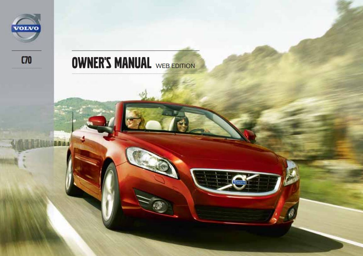 Volvo C70 2013 Owner's Manual