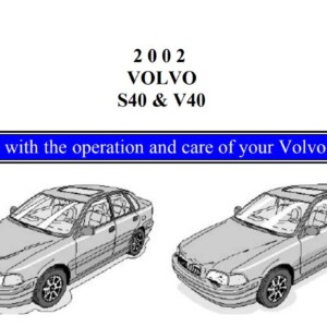 Volvo S40-V40 2002 Owner's Manual