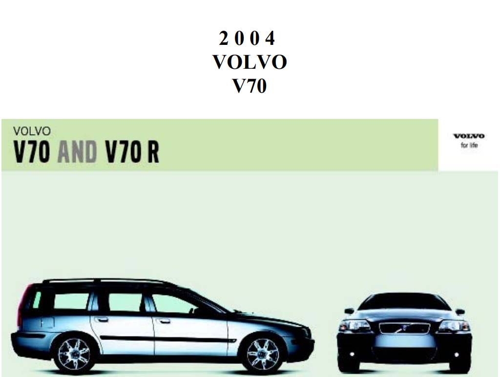 Volvo V70 2007 Owner's Manual – PDF Download