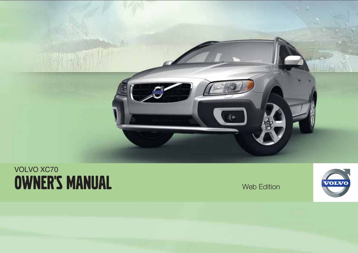 Volvo Xc70 2012 Owner's Manual