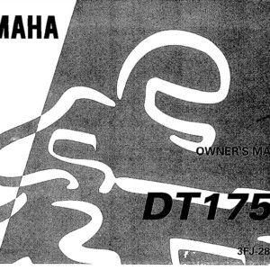 Yamaha DT175 H 1996 Owner’s Manual
