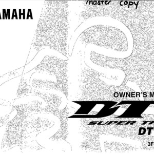 Yamaha DT175 P 2002 Owner’s Manual