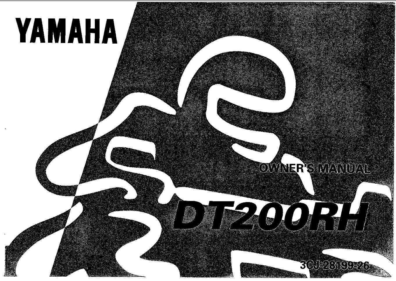 Yamaha DT200 RH 1996 Owner’s Manual