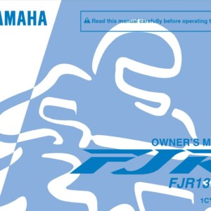 Yamaha FJR1300 AA 2011 Owner’s Manual