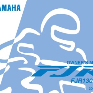 Yamaha FJR1300 ASX 2008 Owner’s Manual