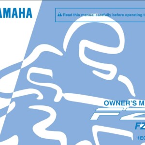 Yamaha FZ1 NA 2011 Owner’s Manual