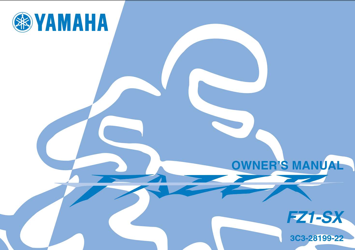 Yamaha FZ1 SX 2008 Owner’s Manual