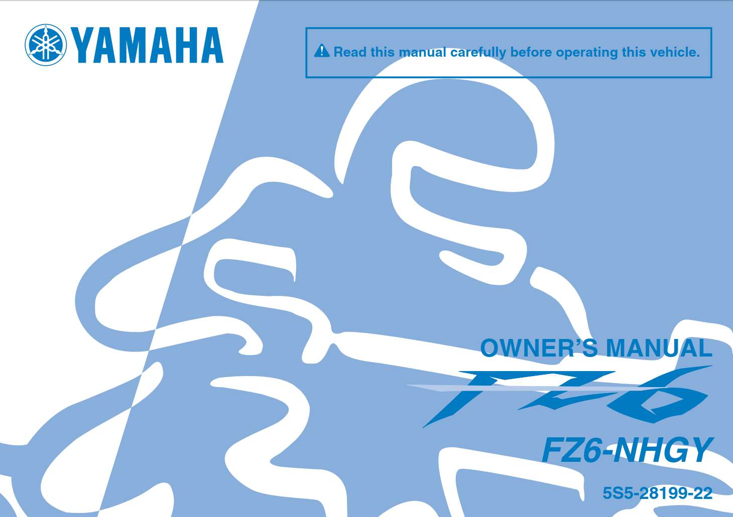 Yamaha Fz6 Nhgy 2009 Owners Manual Pdf For Free 7841