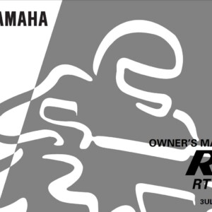Yamaha RT100 M 2000 Owner’s Manual