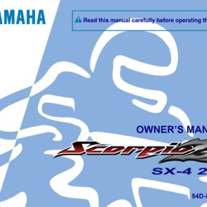 Yamaha SSX4 225 2011 Owner’s Manual