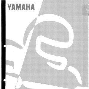 Yamaha TZ125 J1 (J) 1997 Owner’s Manual